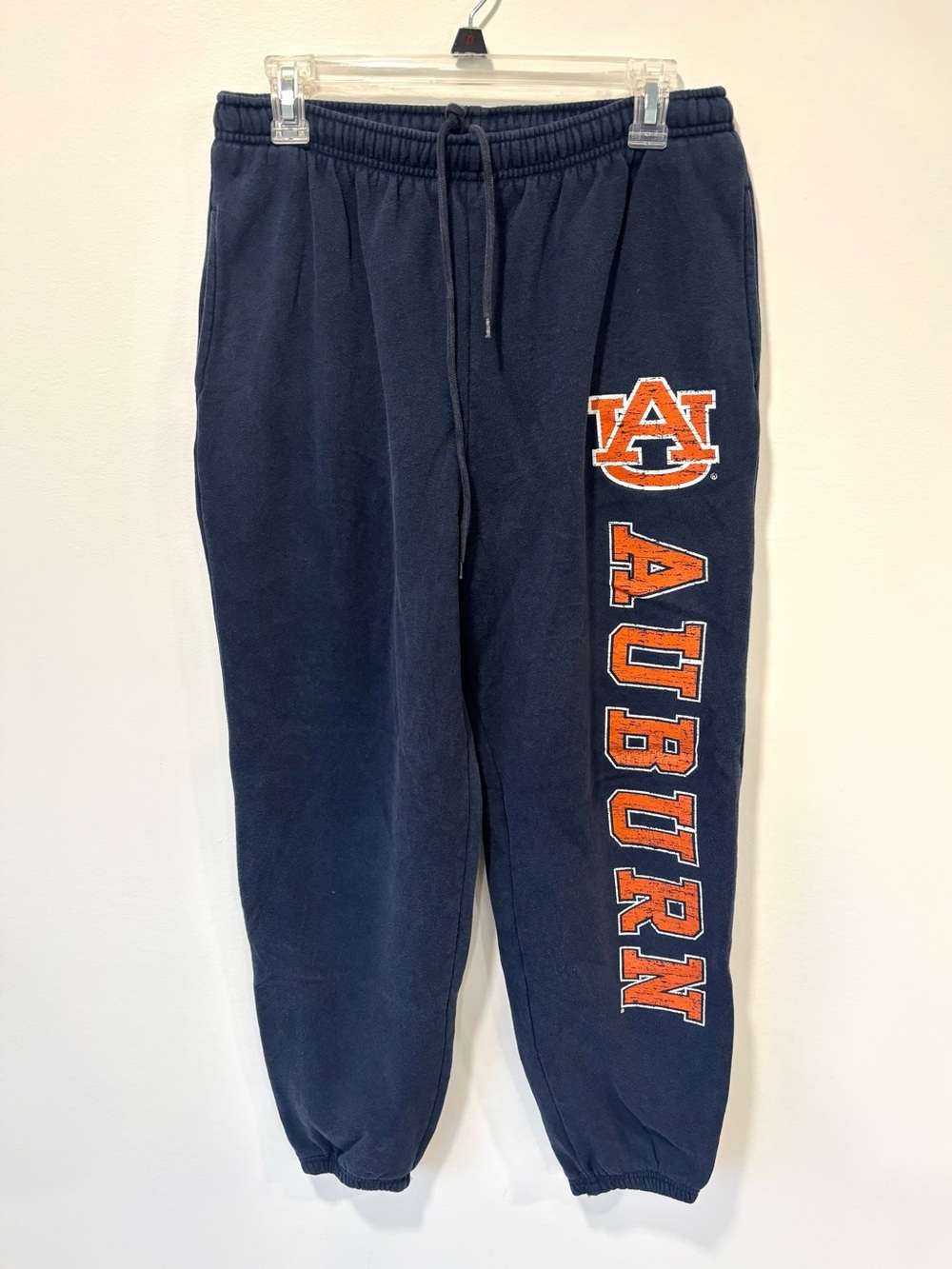 Auburn University Tigers Navy Blue Orange Sweatpants Jogger College Sports